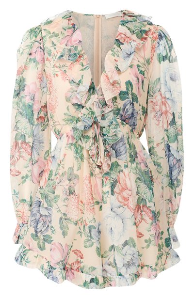 Комбинезон из смеси хлопка и шелка ZIMMERMANN, арт. 6578YVER, фото 1