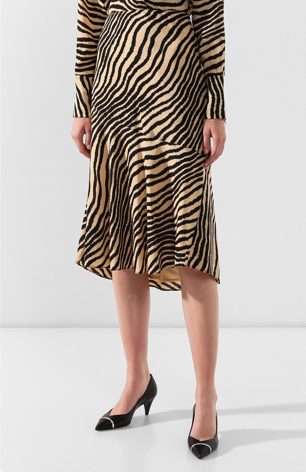 Юбка из смеси вискозы и шелка BY MALENE BIRGER, арт. Q66961016/TASSIALA, фото 3