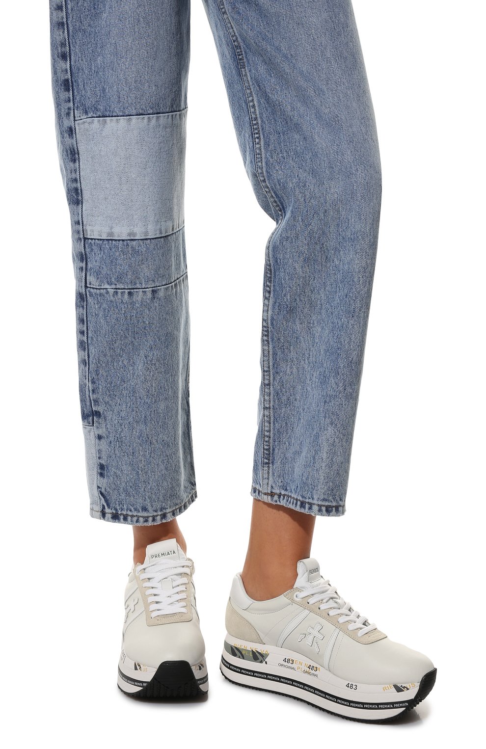 Кожаные кроссовки beth PREMIATA, арт. BETH/VAR5603, фото 3