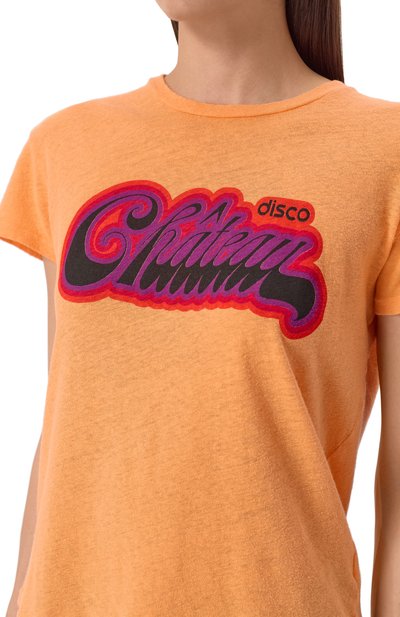 Футболка из хлопка и льна MOTHER, арт. 8591-483/H1, фото 5