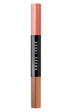 Двусторонние тени-карандаш, оттенок pink copper / cashew (1,6g) BOBBI BROWN  цвета, арт. EYTX-04 | Фото 3 (Региональные ограничения белый список (Axapta Mercury): Не проставлено; Нос: Не проставлено; Тип продукта_макияж: Тени-карандаш, Кремовые тени; Финишное покрытие: Сатиновый, Блестящий)