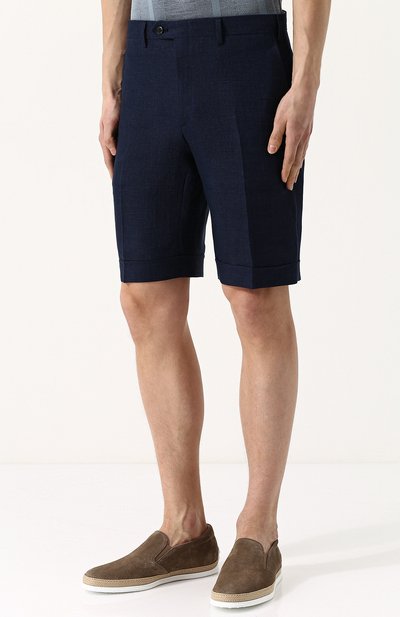 Льняные бермуды с карманами BRIONI, арт. RPL700/P6114/LERICI, фото 3