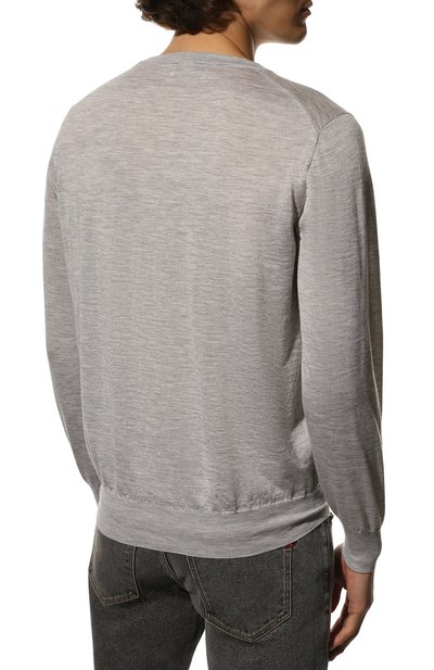 Джемпер из кашемира и шелка BRUNELLO CUCINELLI, арт. M2300100, фото 4