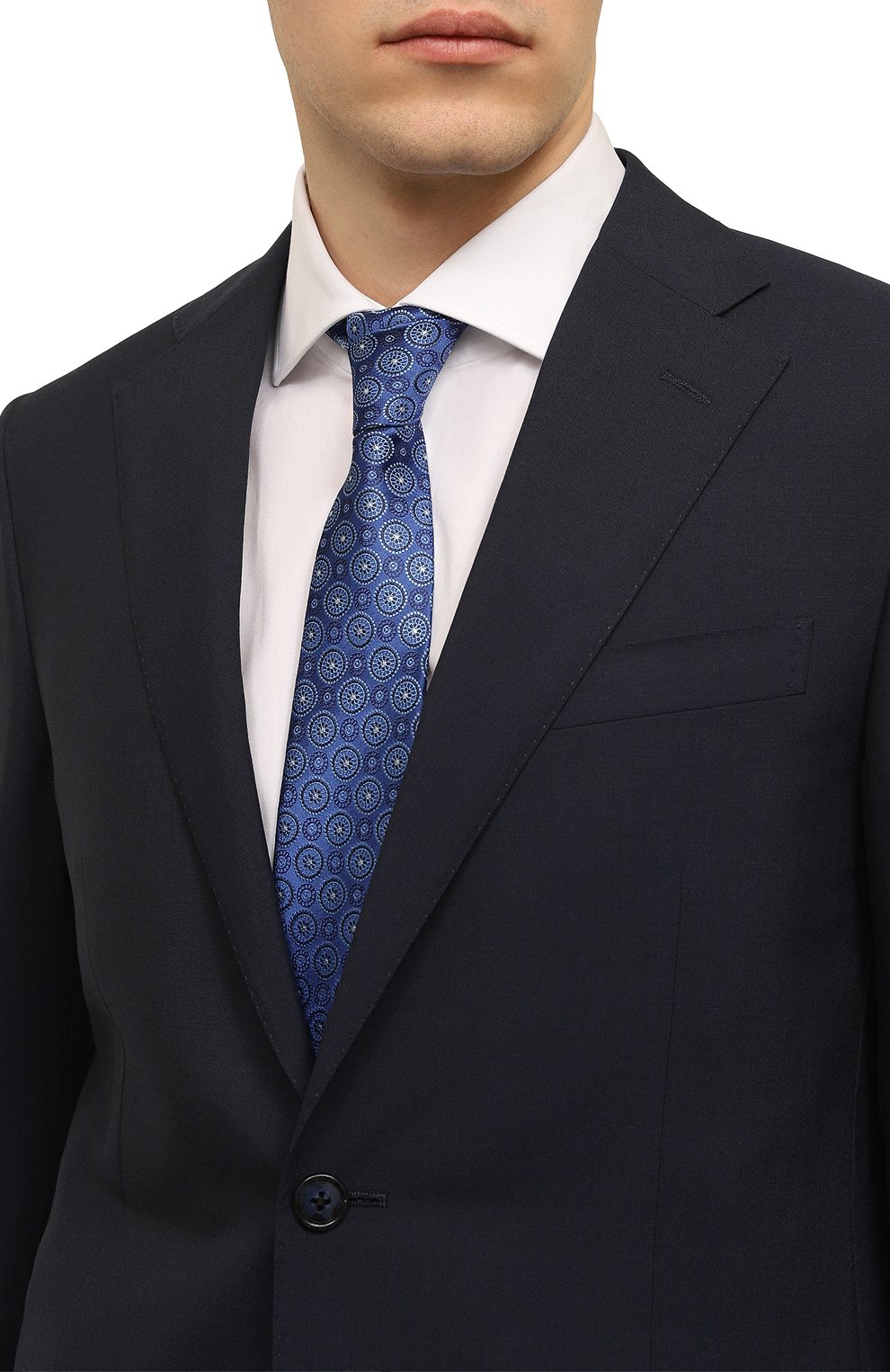 Шелковый галстук CANALI, арт. 18/HJ03734, фото 2