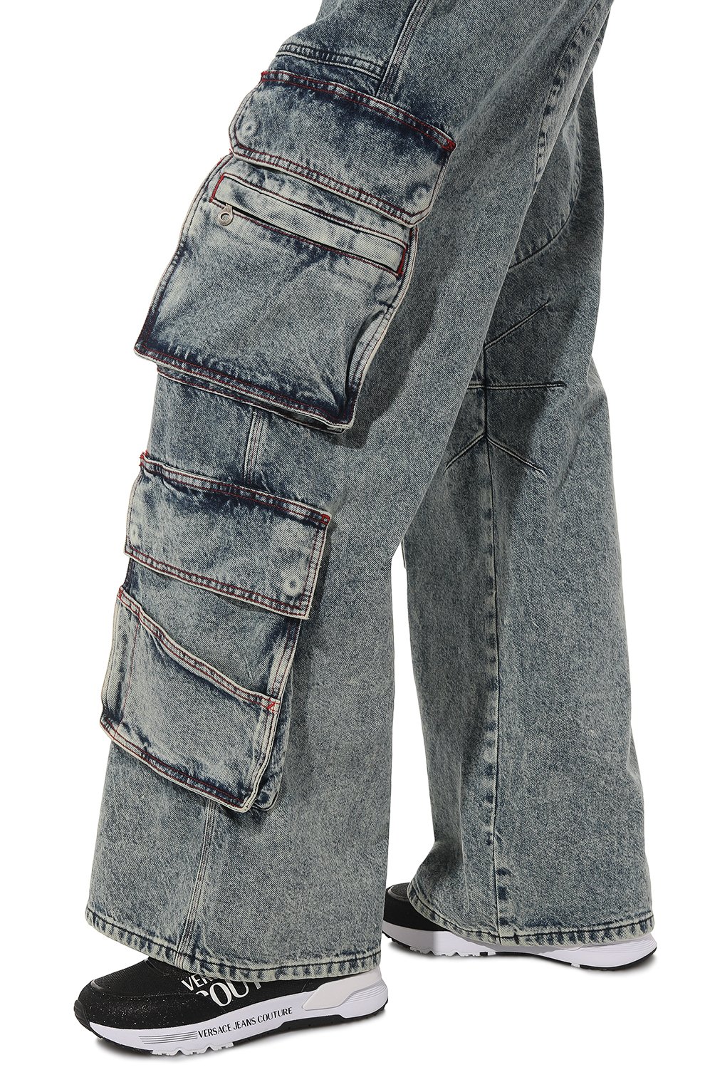 Ком бинированные кроссовки VERSACE JEANS COUTURE, арт. 74VA3SA3/ZS648, фото 3