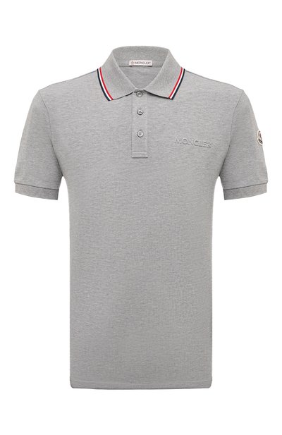 Хлопковое поло MONCLER, арт. 8A000-06-84556, фото 1