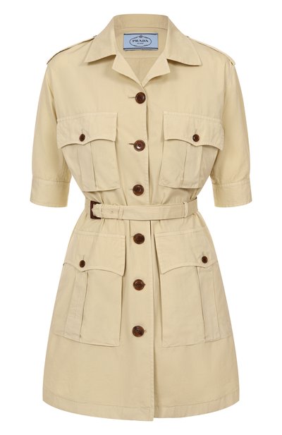 Женское хлопковое платье PRADA, арт. P3N62H/15B5