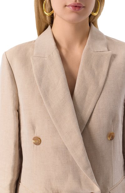 Жакет изо льна и хлопка BEATRICE .B, арт. 25FE3994CLI0, фото 5