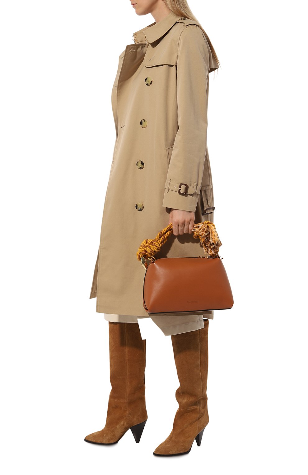 Сумка jwa corner JW ANDERSON светло-коричневого цвета по цене 99000 руб., арт. HB0670 LA0232, фото 7 Сумка jwa corner JW ANDERSON, арт. HB0670 LA0232, фото 7