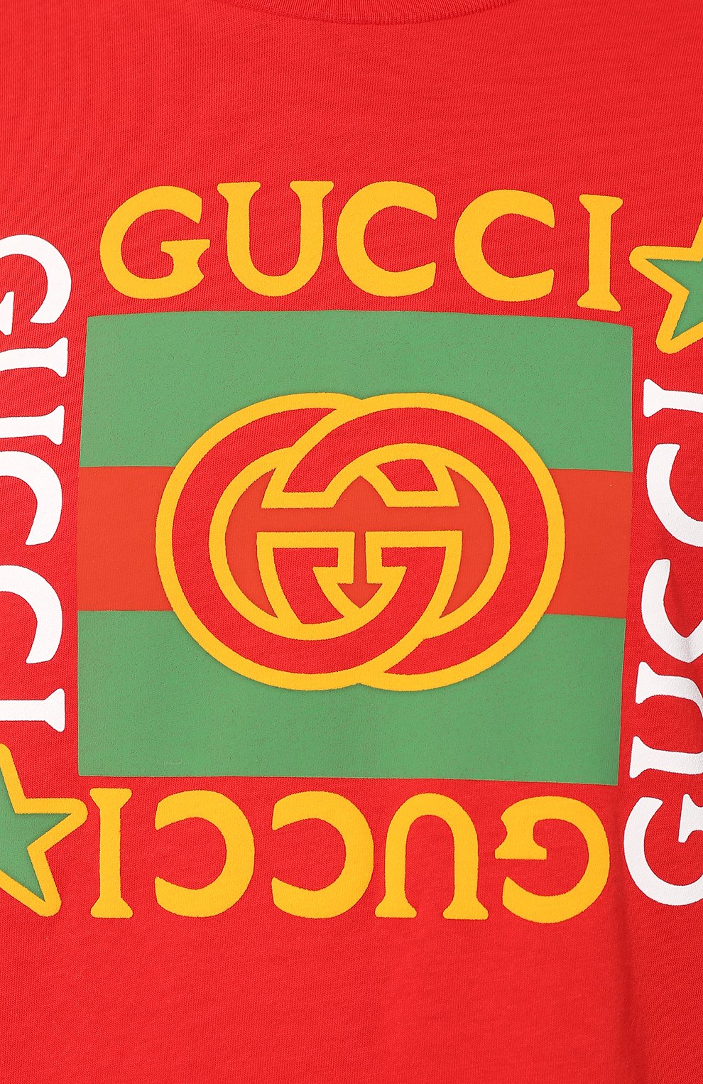 Хлопковая футболка GUCCI, арт. 539081/XJBYA, фото 5