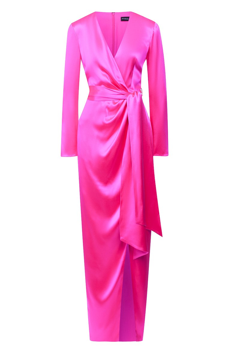Шелковое платье BRANDON MAXWELL, арт. GN147PS20, фото 1