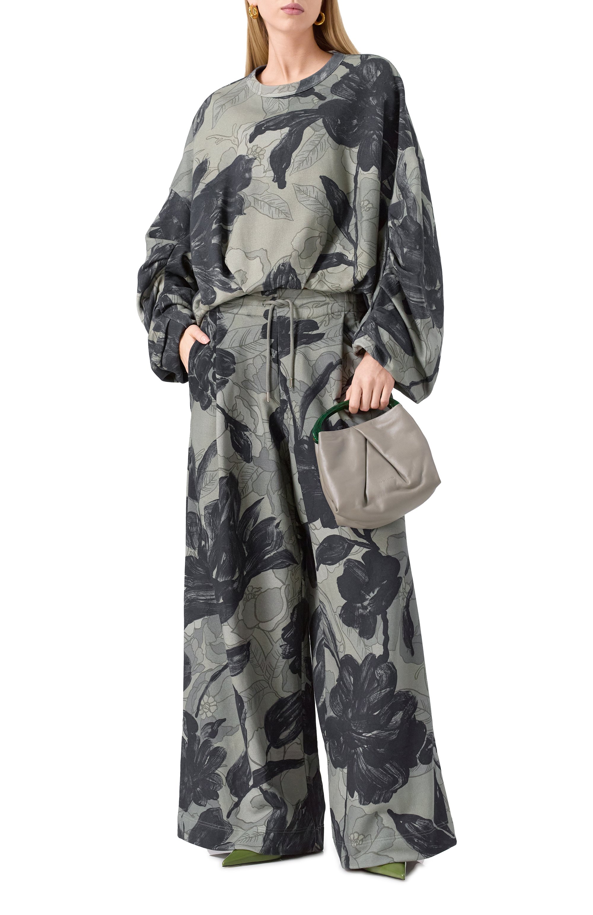 Хлопковый свитшот DRIES VAN NOTEN, арт. 242-011162-9608, фото 2