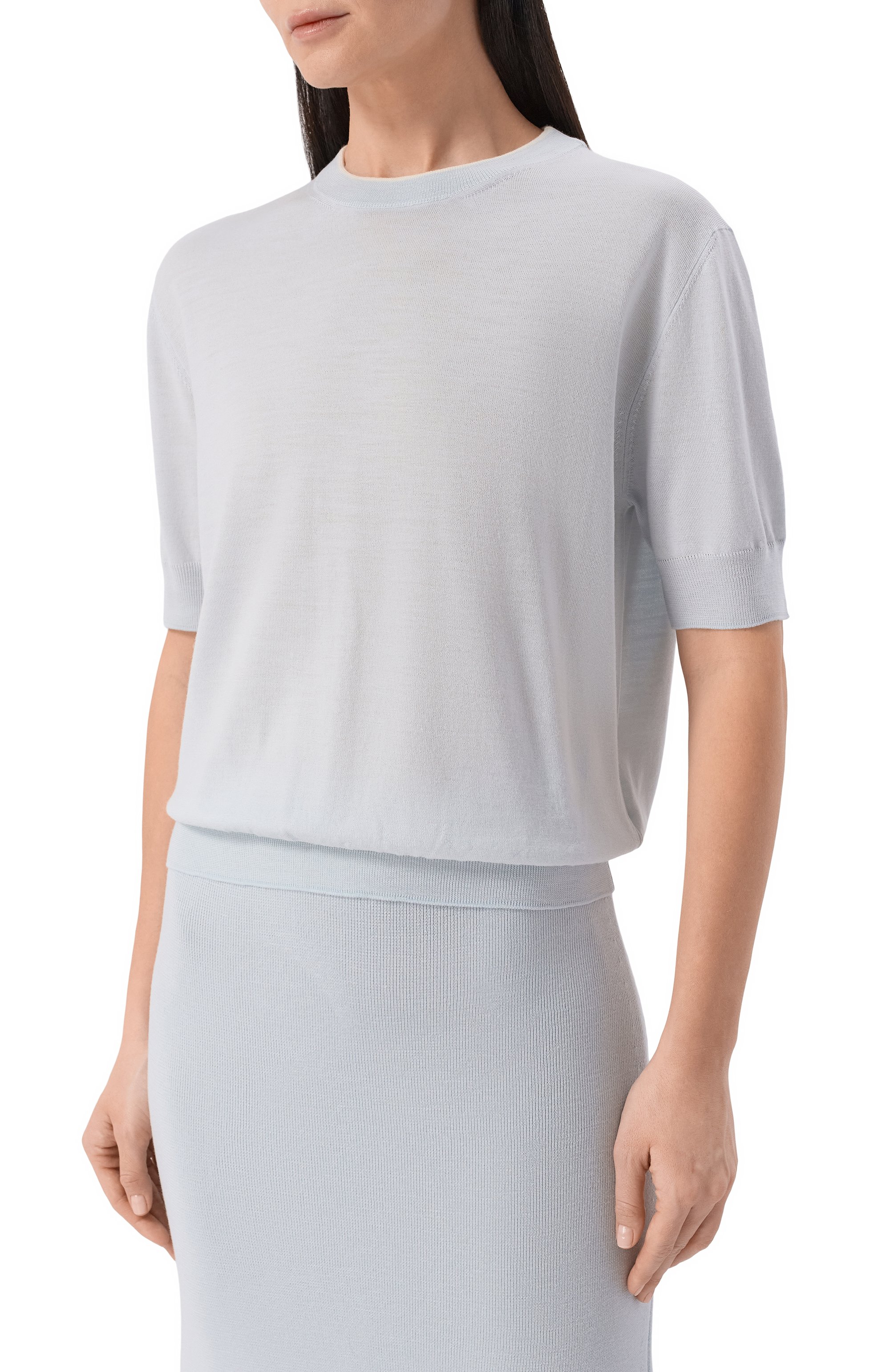 Шерстяной пуловер JIL SANDER, арт. J02GC0146/J14832, фото 3