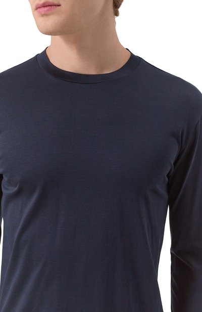 Лонгслив из лиоцелла и хлопка EMPORIO ARMANI, арт. 8N1TE9/1JUVZ, фото 5