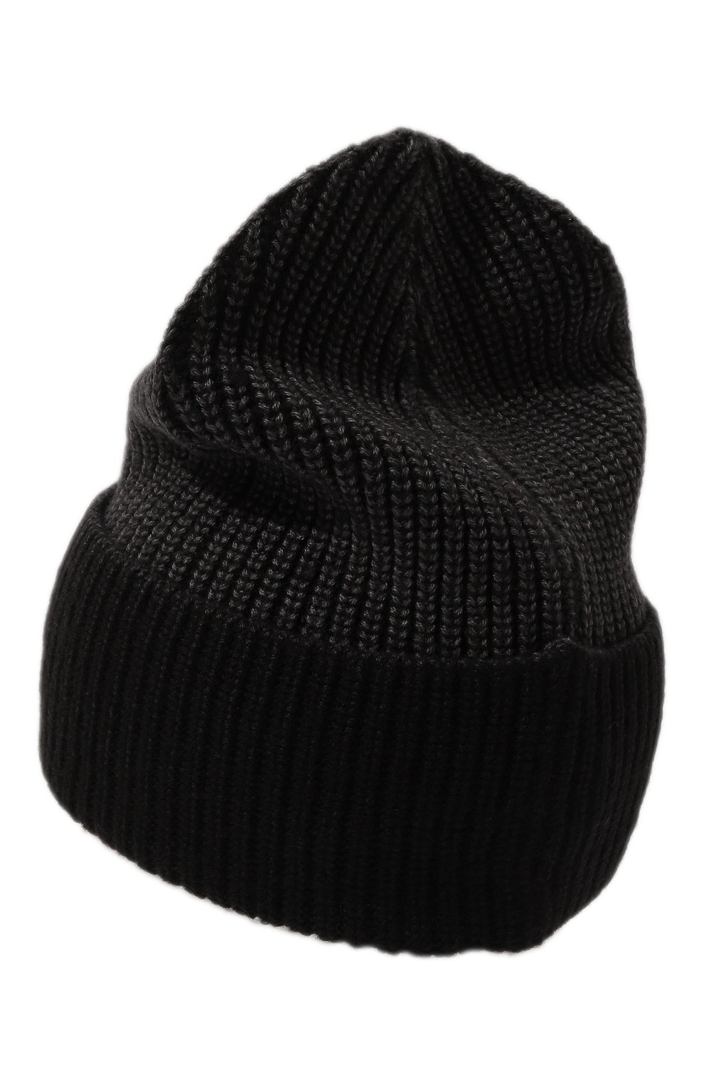 Шерстяная шапка DONDUP черного цвета по цене 21800 руб., арт. UQ127/Y00758U PT0, фото 2 Шерстяная шапка DONDUP, арт. UQ127/Y00758U PT0, фото 2