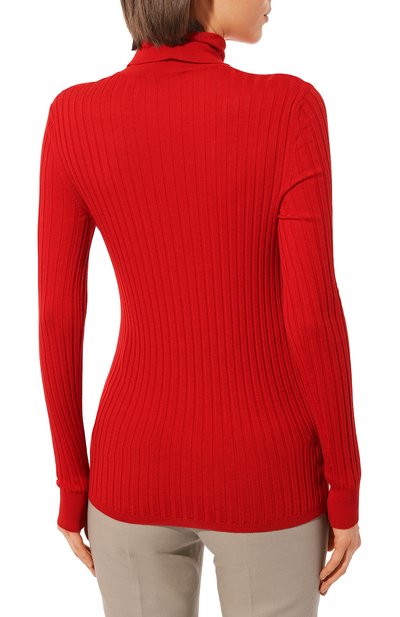 Шерстяная водолазка GUCCI красного цвета по цене 84960 руб., арт. 501356 X1567, фото 4 Шерстяная водолазка GUCCI, арт. 501356 X1567, фото 4