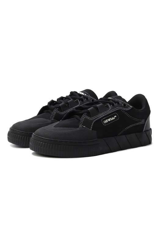 Замшевые кеды Vulcanized 779 Off-White 0WIA28FC99LEA001 Чёрный 0WIA28FC99LEA001