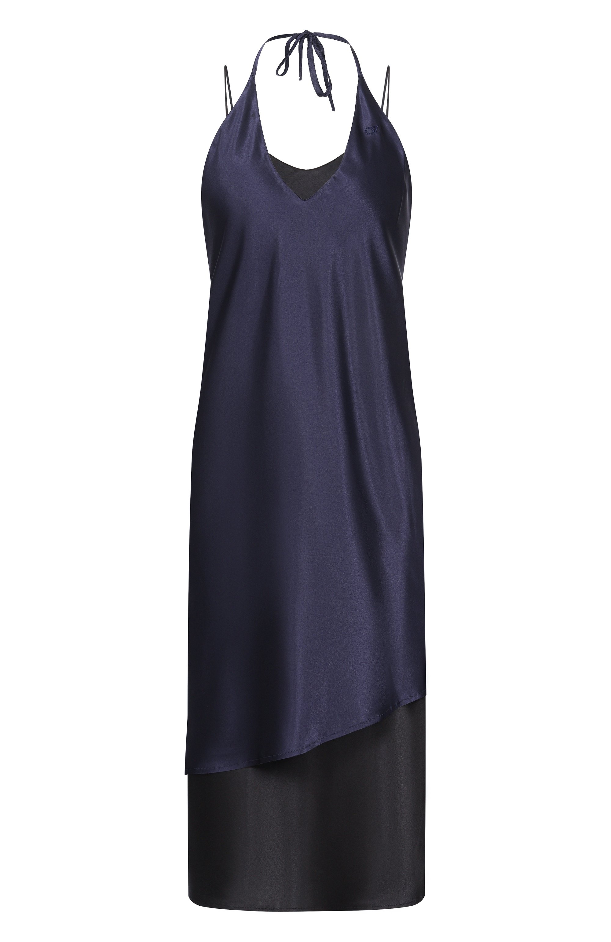 Атласное платье VETEMENTS, арт. WE76DR446BN/26600 SATIN, фото 1