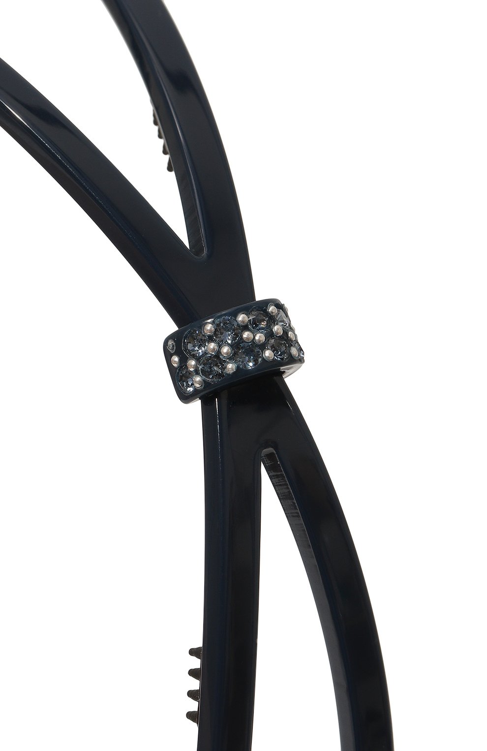 Ободок для волос ALEXANDRE DE PARIS черного цвета по цене 16400 руб., арт. AHB-14973-04 M, фото 4 Ободок для волос ALEXANDRE DE PARIS, арт. AHB-14973-04 M, фото 4