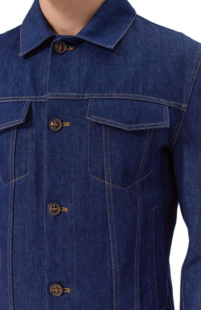 Джинсовая куртка KITON, арт. UW2095V0859F01, фото 5