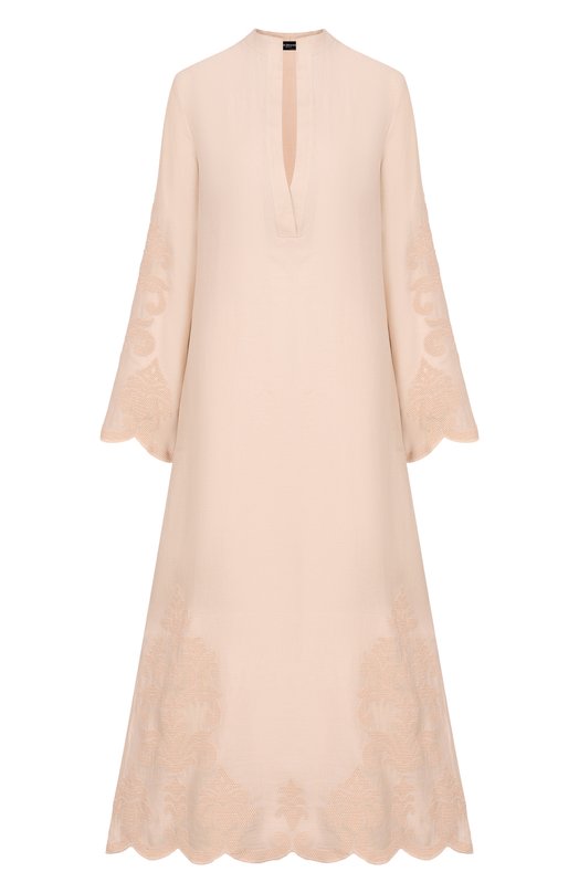 Хлопковое платье Kiton D61354K0861G Кремовый D61354K0861G