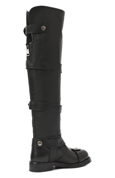 Кожаные ботфорты bernini DOLCE & GABBANA, арт. CU1239/AW352, фото 5