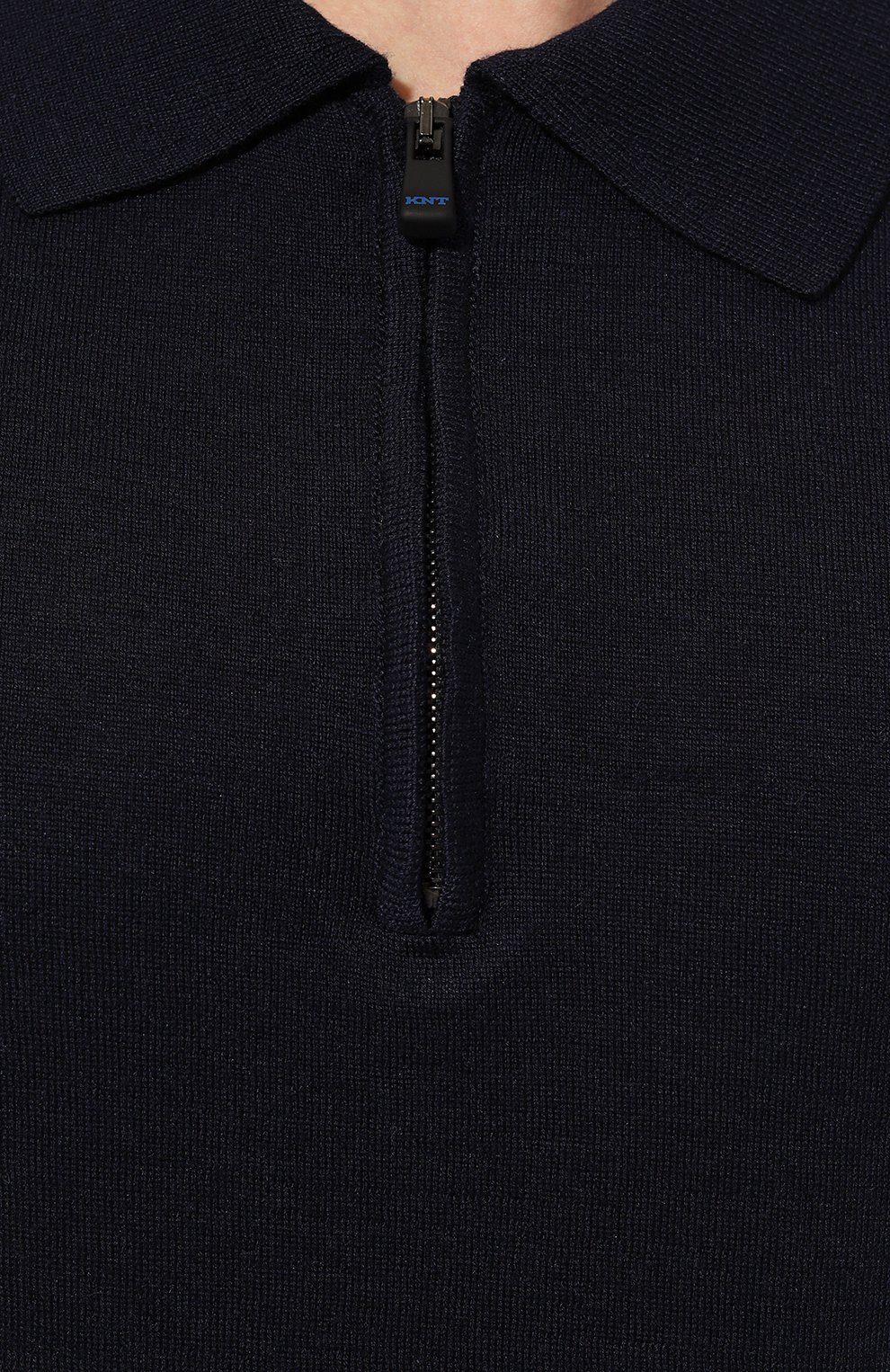 Шерстяное поло KITON темно-синего цвета по цене 99500 руб., арт. UMM052403, фото 5 Шерстяное поло KITON, арт. UMM052403, фото 5