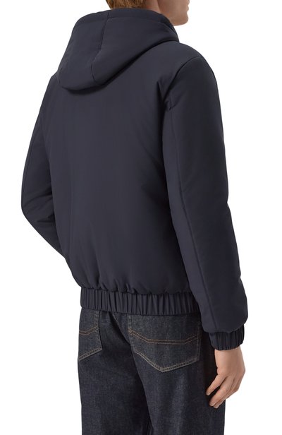 Утепленный бомбер CORNELIANI темно-синего цвета по цене 118000 руб., арт. 28L5U1/2A20112, фото 4 Утепленный бомбер CORNELIANI, арт. 28L5U1/2A20112, фото 4