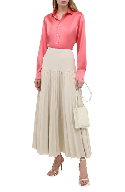 Атласная рубашка POLO RALPH LAUREN, арт. 211798122, фото 2