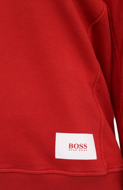 Хлопковое худи BOSS, арт. 50455881, фото 5