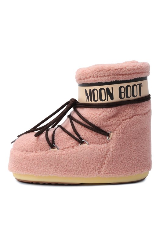 Текстильные полусапоги Icon Low Moon Boot 80D1409700 Розовый  80D1409700 Фото 4