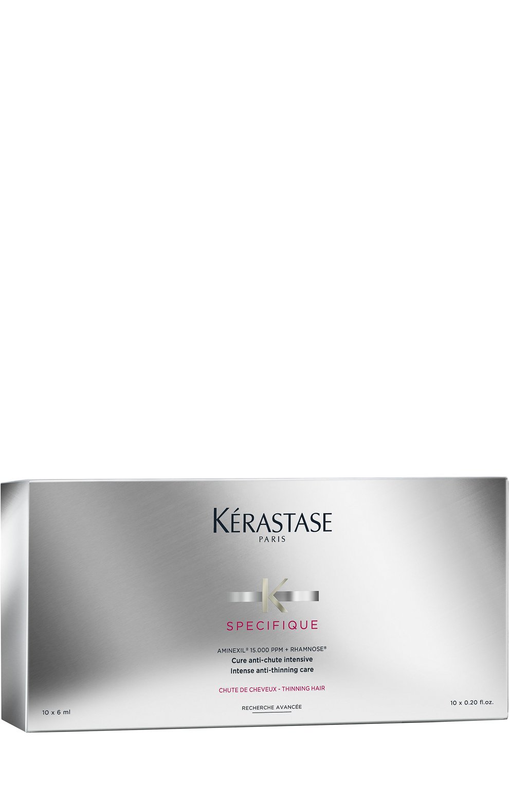 Курс от выпадения волос specifique aminexil force r (10x6ml) KERASTASE бесцветного цвета по цене 7150 руб., арт. 3474636397556, фото 1 Курс от выпадения волос specifique aminexil force r (10x6ml) KERASTASE, арт. 3474636397556, фото 1