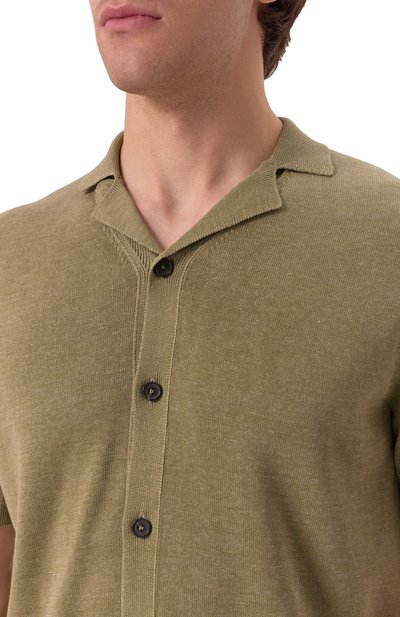 Рубашка из хлопка и льна VAN LAACK, арт. SAMIN/S00307, фото 5