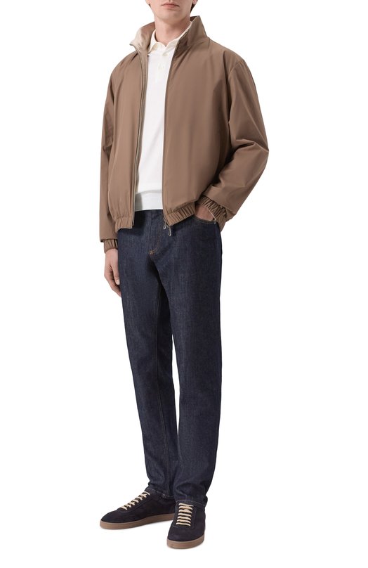 Двусторонний бомбер Loro Piana FAP9753 Коричневый  FAP9753 Фото 2
