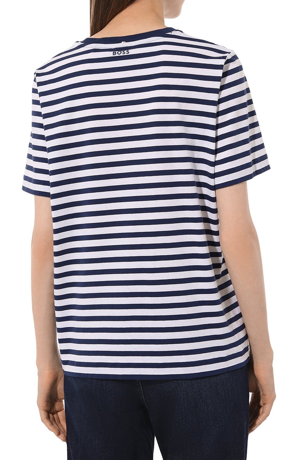 Хлопковая футболка BOSS, арт. 50457258, фото 4