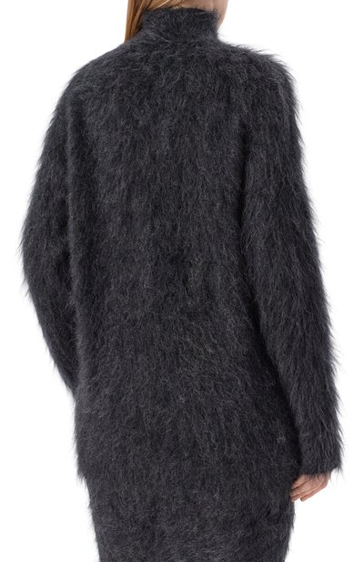 Шерстяной свитер GIUSEPPE DI MORABITO темно-серого цвета по цене 88800 руб., арт. 05FW2KNT372X 05444, фото 4 Шерстяной свитер GIUSEPPE DI MORABITO, арт. 05FW2KNT372X 05444, фото 4