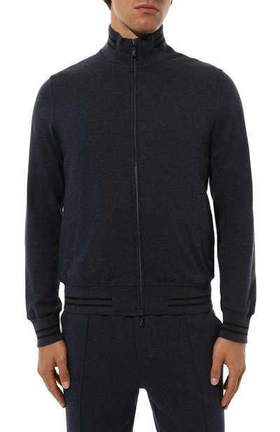 Толстовка из хлопка и кашемира CAPOBIANCO, арт. 17M457.LB00., фото 3