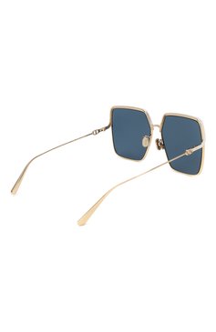 Женские солнцезащитные очки DIOR EYEWEAR золотого цвета, арт. EVERDI0R SU B0B0 | Фото 4 (Тип очков: С/з; Региональные ограничения белый список (Axapta Mercury): RU, Не проставлено; Нос: Не проставлено; Очки форма: Квадратные; Оптика Гендер: оптика-женское)