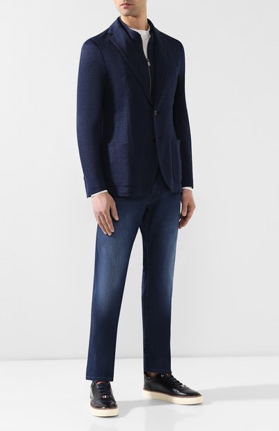 Пиджак из смеси льна и хлопка CORNELIANI, арт. 83X5E4-9120137/90, фото 2