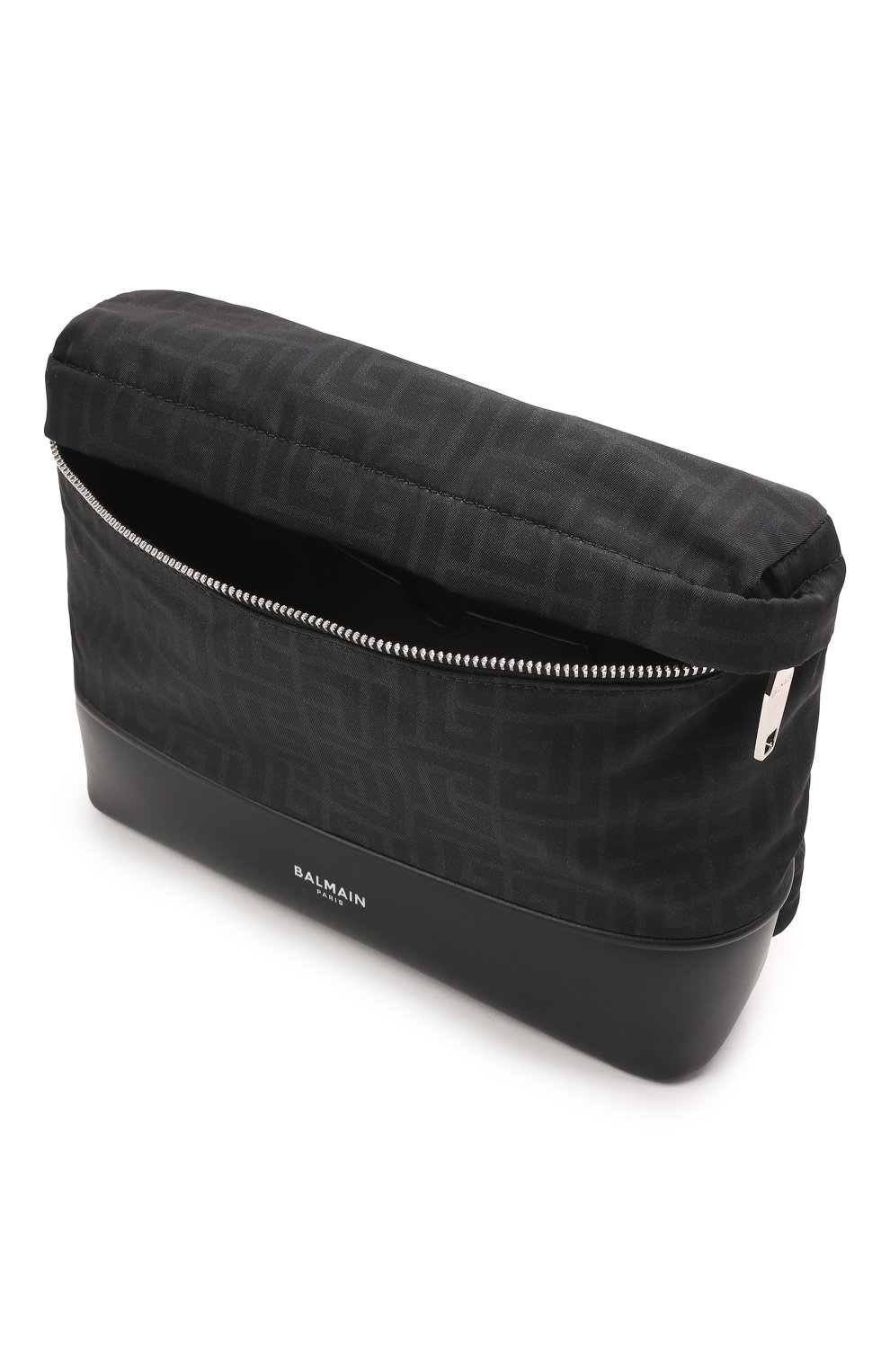 Текстильная поясная сумка BALMAIN черного цвета по цене 89950 руб., арт. XM1AB158/TNYM, фото 5 Текстильная поясная сумка BALMAIN, арт. XM1AB158/TNYM, фото 5