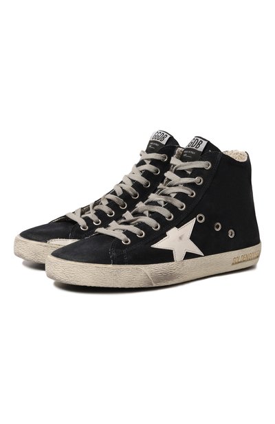 Замшевые кеды francy GOLDEN GOOSE DELUXE BRAND, арт. GMF00113/F0003225051, фото 1