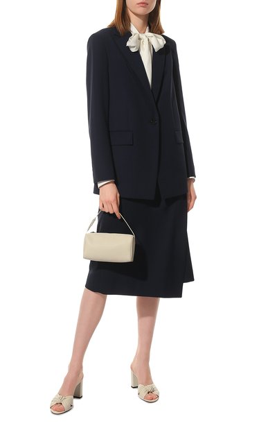 Юбка BOSS темно-синего цвета по цене 22100 руб., арт. 50457861, фото 2 Юбка BOSS, арт. 50457861, фото 2