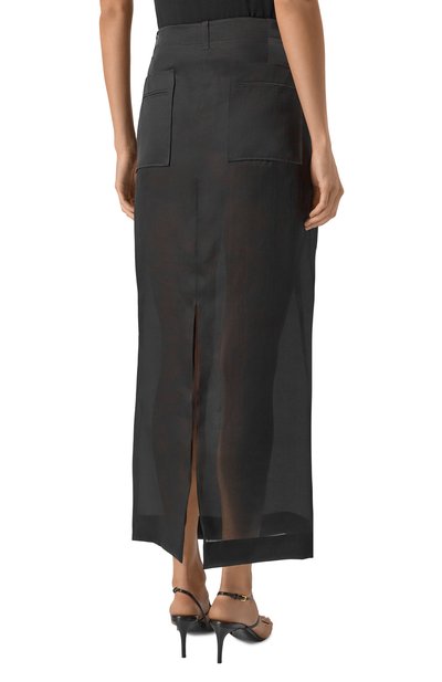 Шелковая юбка KHAITE, арт. 41493002/LUCIAN, фото 4