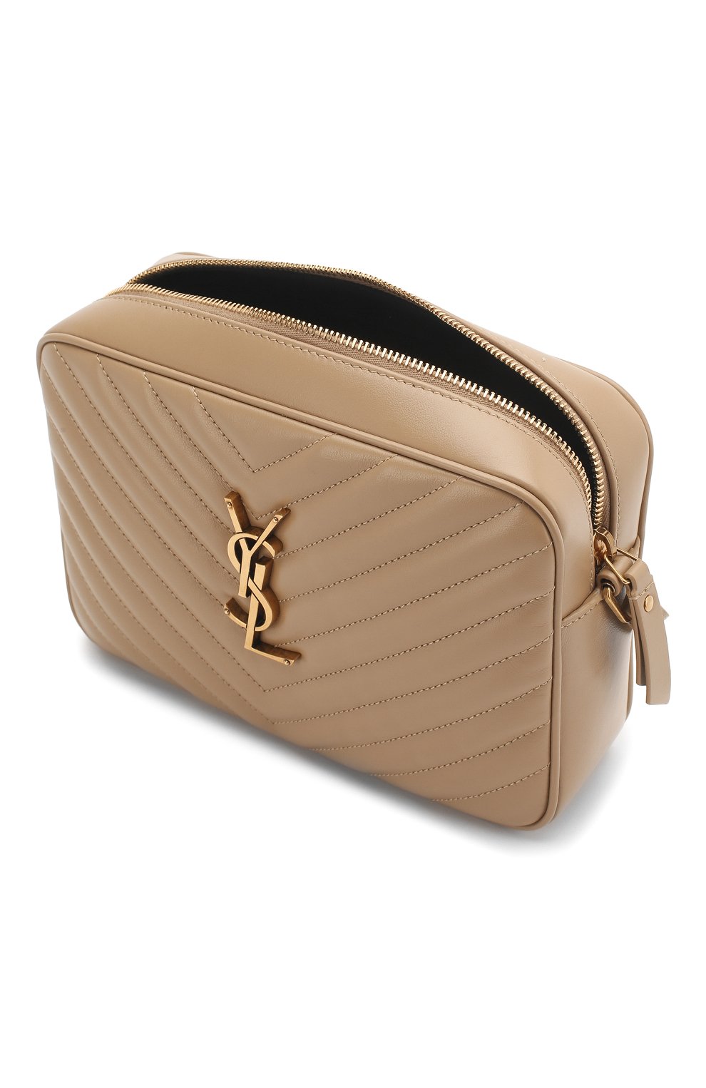 Сумка lou medium SAINT LAURENT бежевого цвета по цене 299500 руб., арт. 612544/DV707, фото 4 Сумка lou medium SAINT LAURENT, арт. 612544/DV707, фото 4