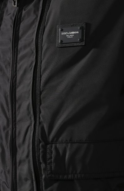 Бомбер на молнии с капюшоном DOLCE & GABBANA, арт. G9KU1T/FUMU3, фото 5