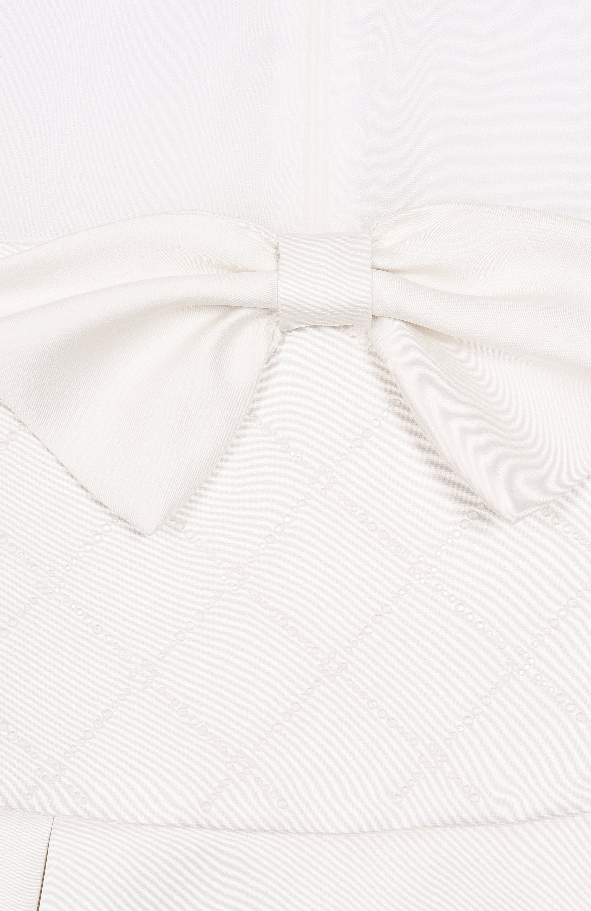 Атласное платье ELISABETTA FRANCHI LA MIA BAMBINA, арт. EFAB5790/RA016/4A-8A, фото 3