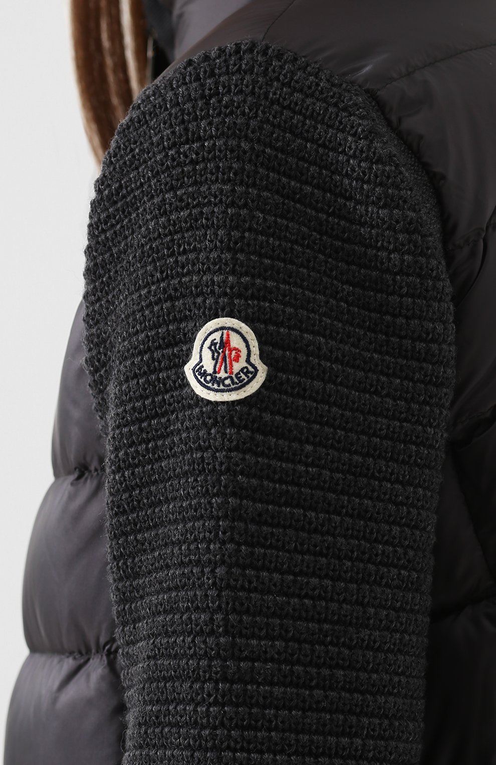 Пуховая куртка с воротником-стойкой MONCLER, арт. D2-093-94905-00-98124, фото 5