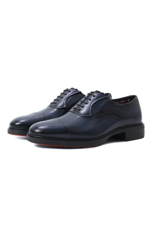 фото Кожаные оксфорды easy santoni