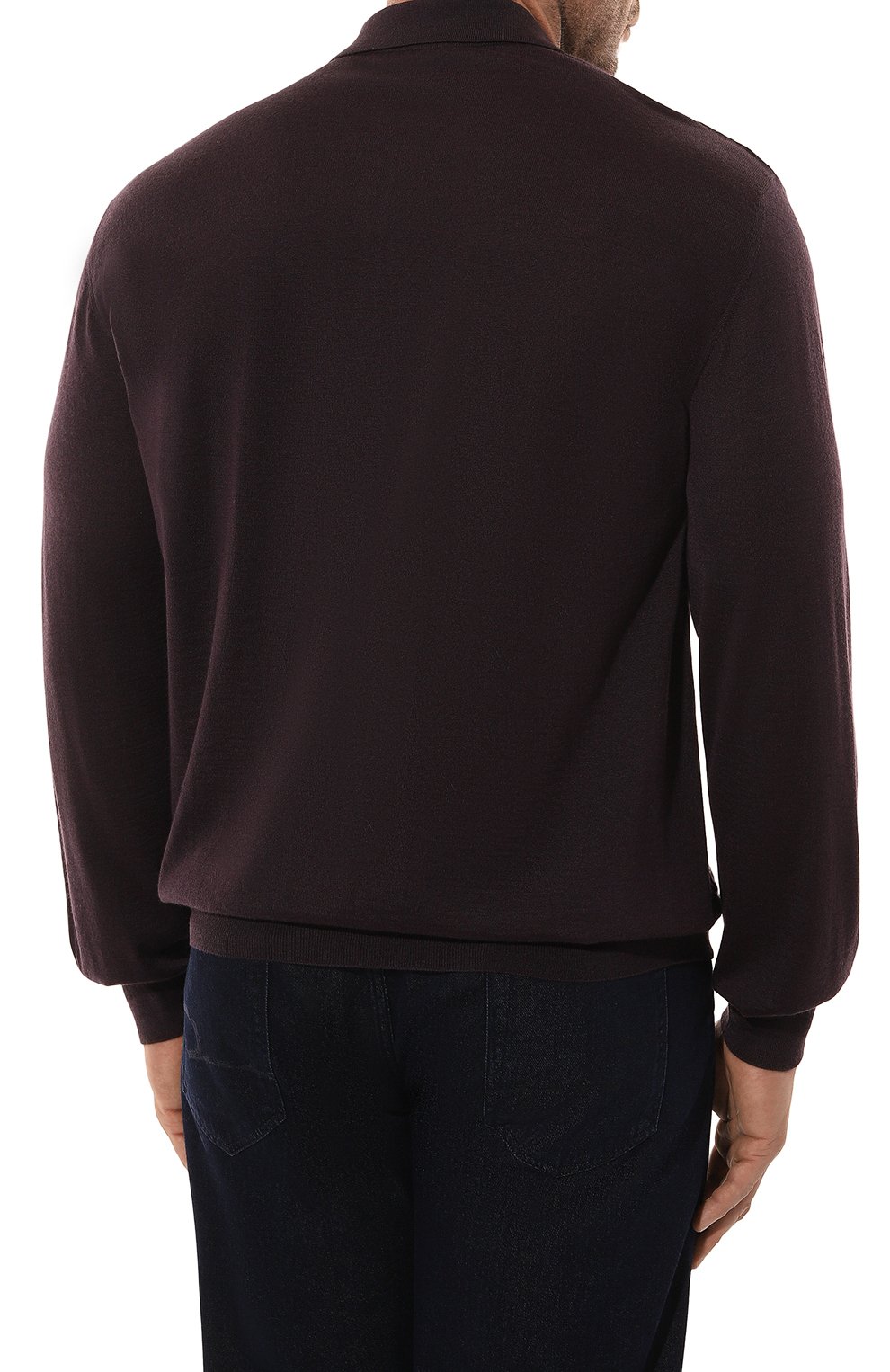 Поло из кашемира и шелка ZILLI, арт. KZP001M0330VPDG00/62, фото 4