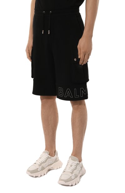 Хлопковые шорты BALMAIN, арт. BH10A130/BC22, фото 3